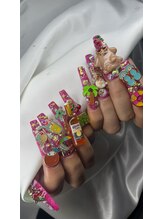 クロスネイル 渋谷店(CROSS nail)/ゴテゴテ夏ギャルネイル