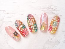 ネイルスポット ユーアンドエー(nailspot yu&a)/ツイードデザイン