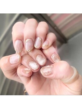 ニュアンスマグネットネイル