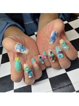 モレリア 心斎橋店(morelia)/スティッチネイル