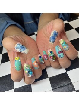 モレリア 心斎橋店(morelia)/スティッチネイル