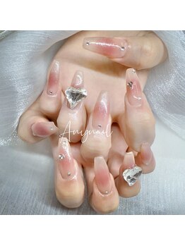アニーネイル 新大久保(Any Nail)/持ち込みデザインです。