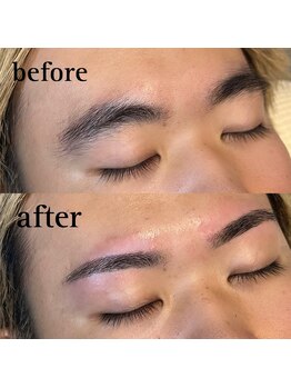 リンドネイル バイ モカ アンド ララ(Lind nail by moca and LaLa)/眉毛ワックス