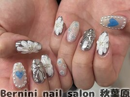秋葉原ネイル/手描きネイル/銀座