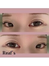 エステルーム リーフズ 厚木店/Lカールで根元から立ち上げ