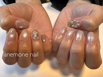 アネモネネイル(anemone nail)