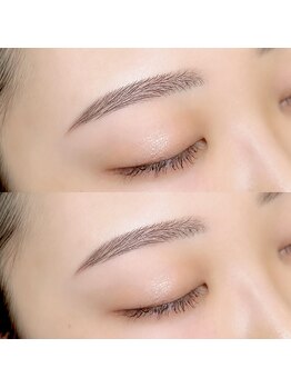 ホワイトアイ 福岡博多(WHITE EYE)の写真/垢抜け眉は当店にお任せ！ナチュラル上品な眉毛/アイブロウで、すっぴん美人な私へ☆