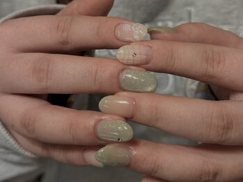 サトリネイルルーム(Satoril..nail room)/レース×green○*/おまかせ