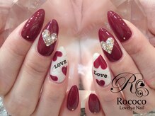 ロココ ラブリヤ ネイル 岡崎店(Rococo Lovelya Nail)/ハートネイル