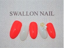 スワロンネイル(SWALLON NAIL)/１・２月　定額ネイル