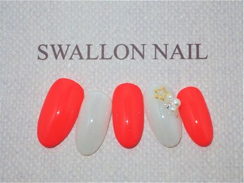 スワロンネイル(SWALLON NAIL)/１・２月　定額ネイル