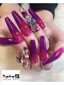 クロスネイル 渋谷店(CROSS nail)/人気のスクエアネイル
