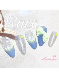 Lady Race nail