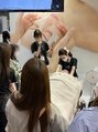 マリ美容鍼灸(mari美容鍼灸) 東京ビッグサイトの展示会でフェイシャルのデモをしました!