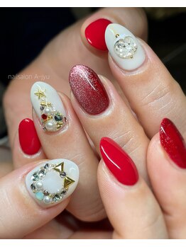 ネイルサロン アージュ(Nail Salon A jyu)/Christmas nail☆