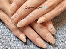 スエルテ ネイルサロン 北千住店/ヌーディーネイル ¥70000