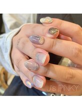 ネイルスペース ジェイズ ピンキー(NAIL SPACE J's PINKY)/朝焼けネイル