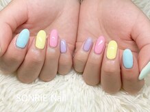 ソンリエ 青竹店(SONRiE)/パステルワンカラーネイル