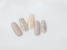 ツイードネイル