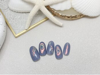 モンスリールネイル(Mon sourire nail)/【ハンド】定額アート8980円