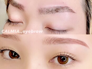 カルミア アイ(CALMIA., eye)の写真/緑区/糸マップでつくる褒められ眉♪自分だけのオンリーワン眉に☆メンズデザインもお任せください！¥4980～