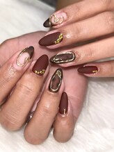 ビーネイル(be Nail)/秋マットネイル☆