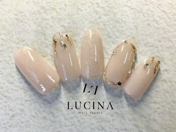 ネイルスタジオ ルキナ(LUCINA)/T-046 きれいめニュアンスネイル