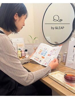 キュオバイアンドリープ(Qo by &LEAP)/自分に合ったスキンケア探しも