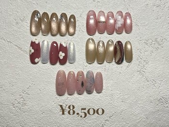 デリカ 溝の口店(DELICAT)/定額デザイン8500円　【ジェル】