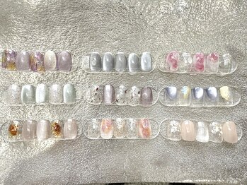 ネイルアンドアイラッシュ アヴィ(Nail and Eyelash A'vi)/ハンド定額デザイン ¥9900