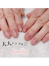 ラメライン×マグネット