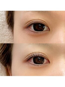 ティーズ ネイルマツエクサロン 品川本店(T's)の写真/【圧倒的持続力×似合わせデザイン】LEDフラットラッシュエクステ120本¥11198→¥9680/アイブロウとSetも♪