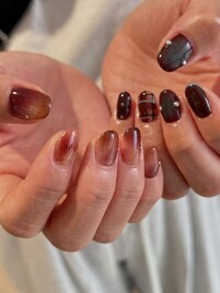 秋のニュアンスカラー