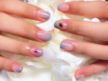 アイリッシュネイル 久屋大通店(Irish Nail)/さりげなく可愛いフラワーネイル