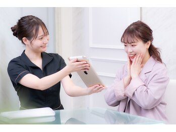 小顔フェイスラボ 金山店(小顔Face Labo.)/比較写真確認