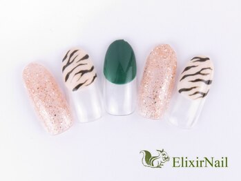 エリクサーネイル 池袋(Elixir Nail)/定額a シンプル/クーポン使用