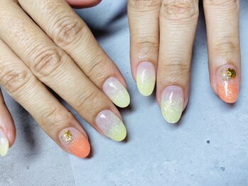 クリーク(CREEK)/ラメグラデーションスカルプ