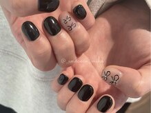 グラム バイ アンド ココ ネイル(GraM by And & coco. Nail)/リボンネイル