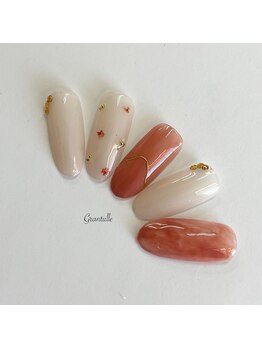 グランチュール(Grantulle)/押し花ネイル