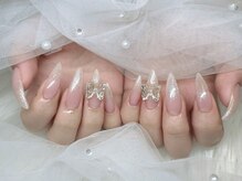 モカ 心斎橋(moca by Lee)/【Nanako】ちゅるんネイル