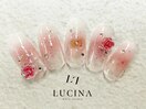 c-354 大人可愛いチークネイル
