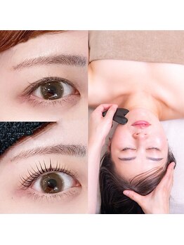 コカロ 豊川店(KOKARO)の写真/【口コミ3000件以上の人気小顔サロンプロデュース】究極◆『まつ毛パーマ×小顔+ボディコルギ』初回¥12000