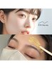 【黄金比眉毛】美眉毛アイブロウWAX+おでこWAX+メイク仕上げ ¥6000