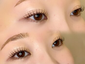 ティア 熊谷店(Tia)の写真/《高技術◎なりたい雰囲気に合わせデザイン提案》Tiaのまつげパーマで潤いのある瞳に!ロッドの種類も多数♪