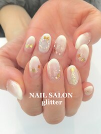 クリスマスネイル