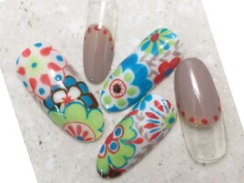 handpaintedネイル☆