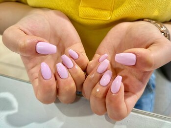 ネオリーブリタ(Neolive rita)の写真/【ワンカラーorラメグラ￥6000】ご新規様オフ無料☆カラーは100色以上ご用意◎全メニューパラジェル使用