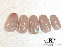 ネイルエイト 新百合ヶ丘(nail8)/春シンプルデザイン