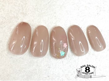 ネイルエイト 新百合ヶ丘(nail8)/春シンプルデザイン