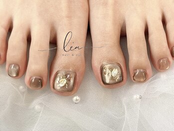 レア(le'a)/フット/親指アート